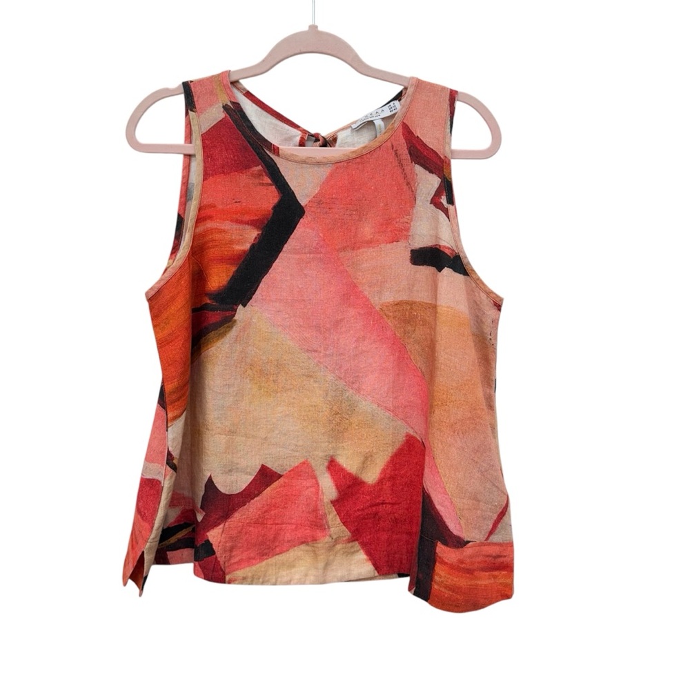 Luukaa Linen Sleeveless Top